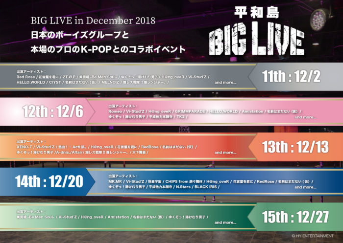 「平和島BIG LIVE」Vol.11～15