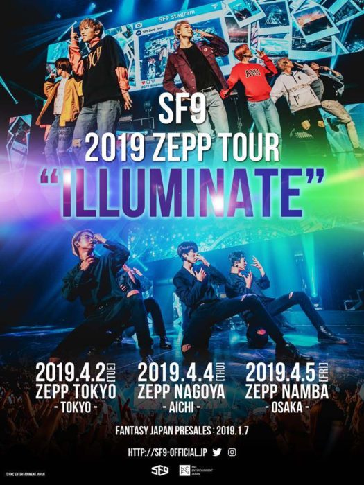SF9 2019 ZEPP TOUR “ILLUMINATE”
