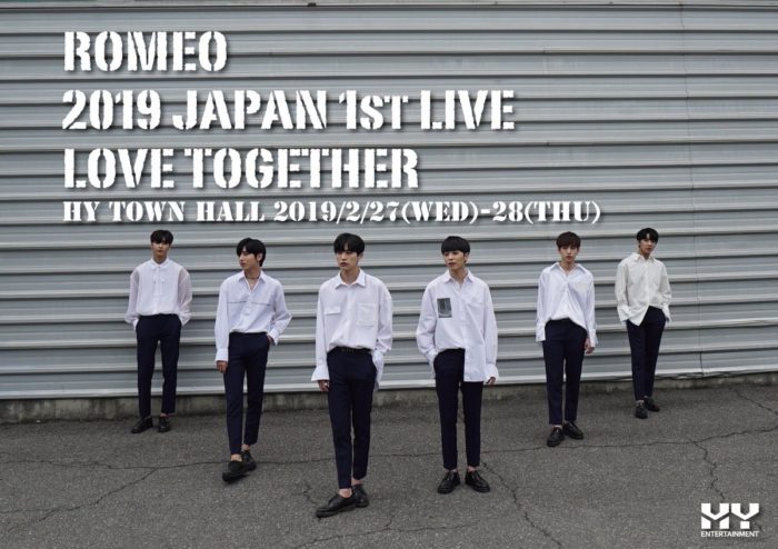 ROMEO 2019 JAPAN 1st LIVE LOVE TOGETHER 