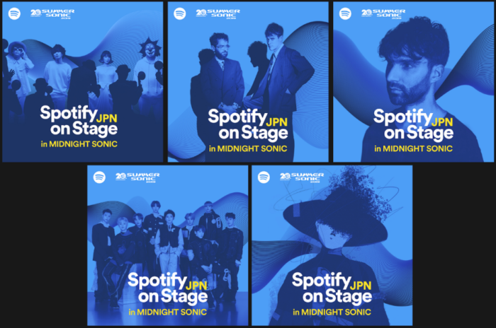 Spotify on Stage in MIDNIGHT SONIC