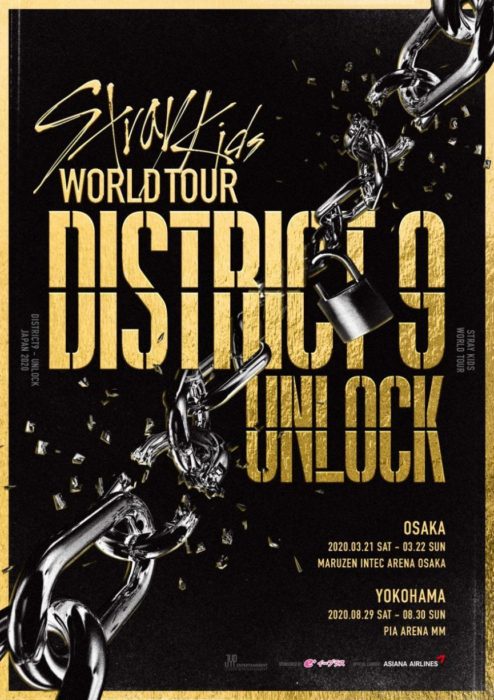 Stray Kids World Tour 'District 9 : Unlock’ in JAPAN