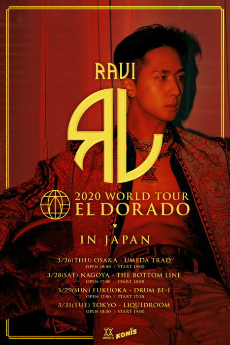 RAVI WORLD TOUR [EL DORADO] IN JAPAN