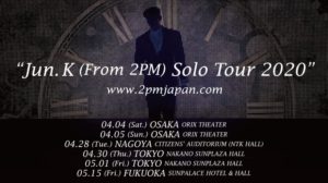 Jun. K (From 2PM) Solo Tour 2020