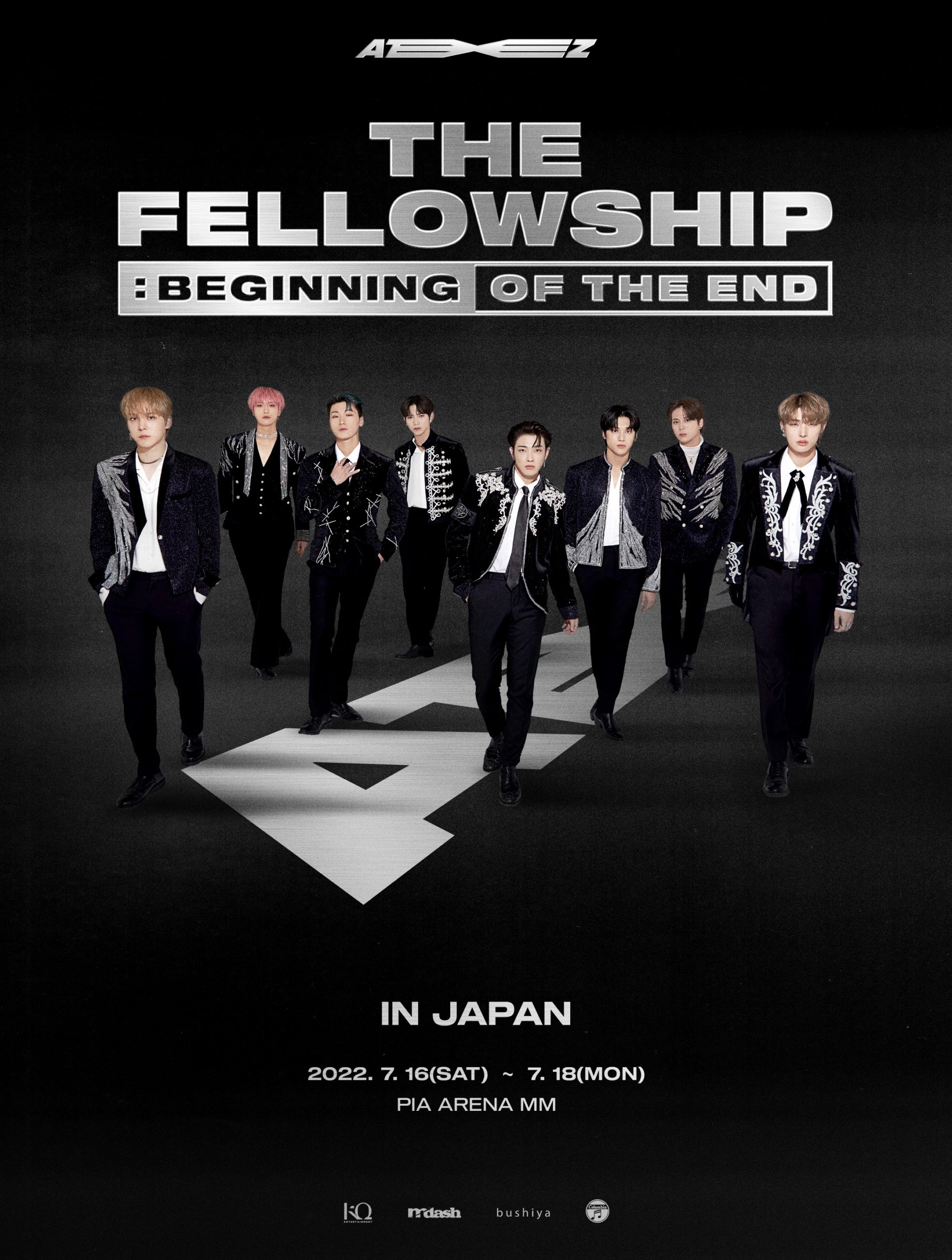 ATEEZ 2022 WORLD TOUR [THE FELLOWSHIP : BEGINNING OF THE END] in JAPAN