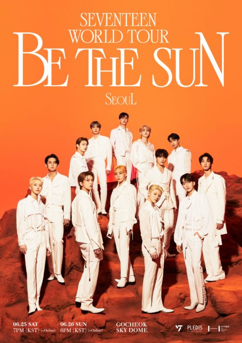 SEVENTEEN WORLD TOUR [BE THE SUN] – SEOUL（オンライン配信） | PODA