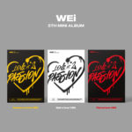 WEi 5th Mini Album [Love Pt.2 : Passion] Semi Suit ver. VIDEO CALL EVENT