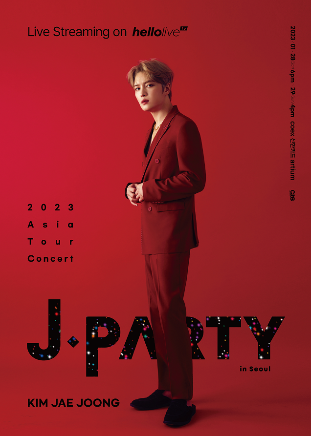 2023 KIM JAE JOONG Asia Tour Concert ＜J-PARTY＞ in Seoul（オンライン配信）