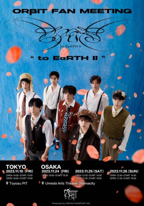ORβIT FANMEETING “to EαRTH Ⅱ”
