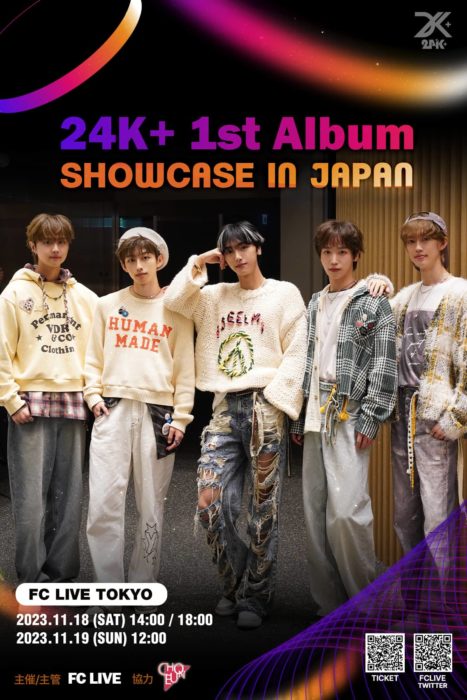 24K PLUS 1st Album SHOWCASE in JAPAN