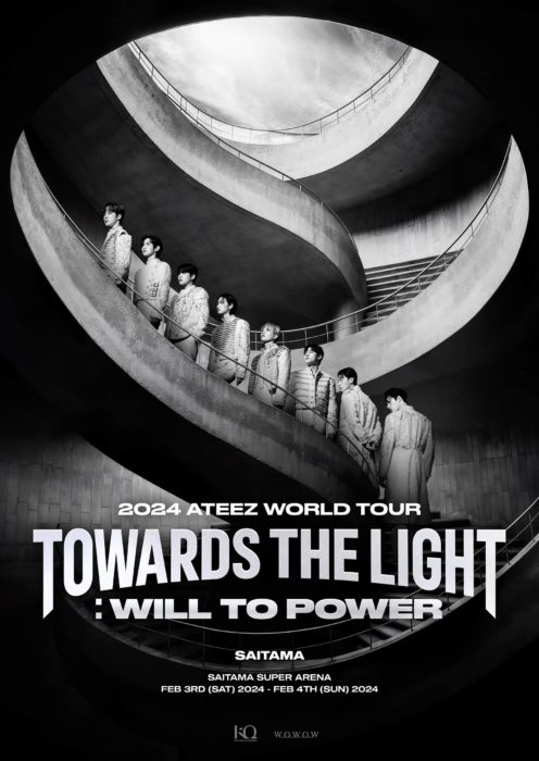 ATEEZ 2024 WORLD TOUR [TOWARDS THE LIGHT : WILL TO POWER] IN SAITAMA