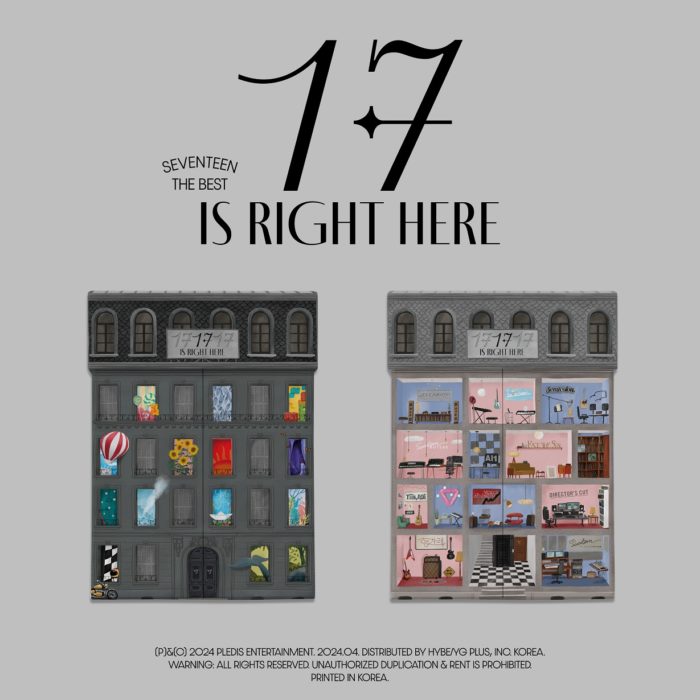 SEVENTEEN BEST ALBUM「17 IS RIGHT HERE」