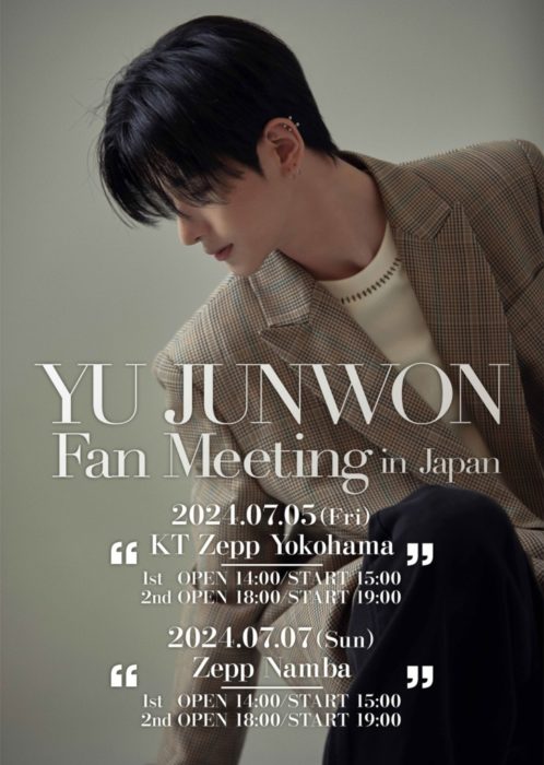 YU JUNWON Fan Meeting in Japan