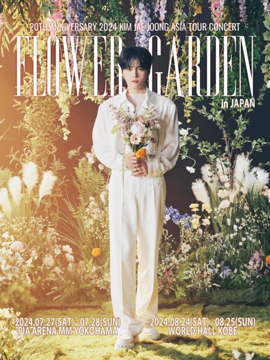 20TH ANNIVERSARY 2024 KIM JAE JOONG ASIA TOUR CONCERT "FLOWER GARDEN” in JAPAN