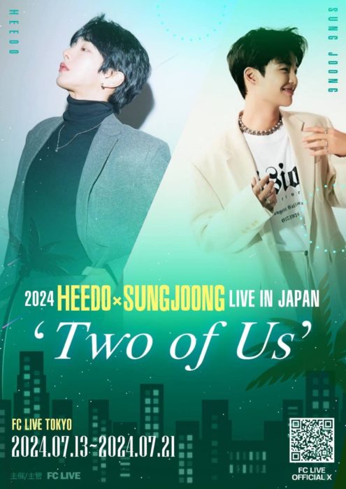 2024 HEEDO SUNGJOONG LIVE IN JAPAN Two of Us