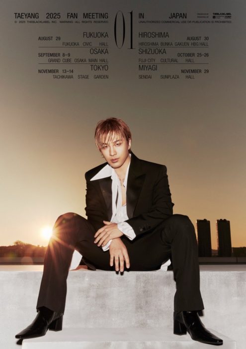 TAEYANG 2025 FAN MEETING 【01】 IN JAPAN