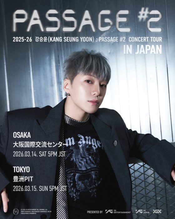 2025-26 KANG SEUNG YOON : PASSAGE #2 CONCERT TOUR