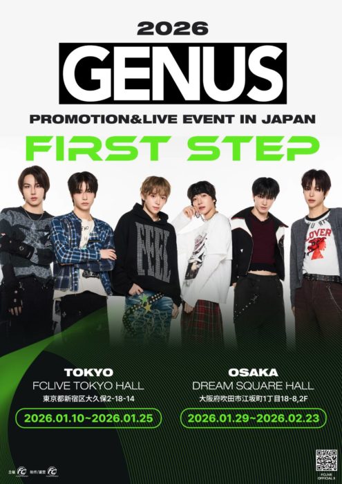 2026 GENUS PROMOTION&LIVE EVENT IN JAPAN FIRST STEP