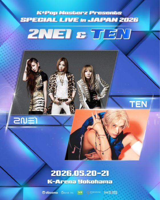 K*Pop Masterz Presents 2NE1 &TEN SPECIAL LIVE in JAPAN 2026