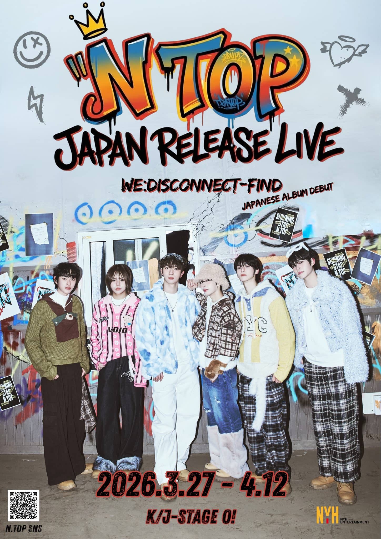 N.TOP JAPAN RELEASE LIVE WE:DISCONNECT-FIND