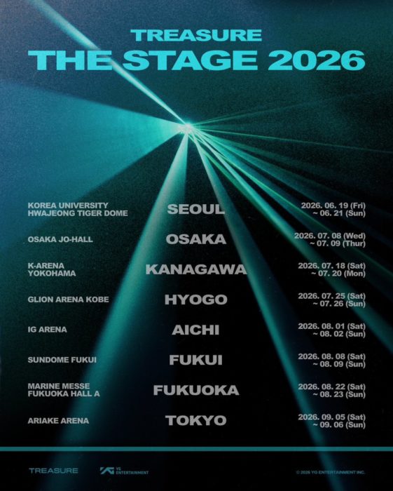 TREASURE THE STAGE 2026